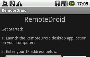 RemoteDroid screenshot 1