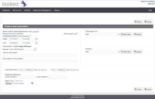 Booked Scheduler screenshot 2