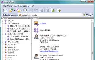 SmartWhois screenshot 1