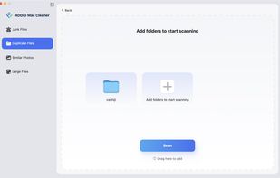 Add Folders to Scan Duplicates
