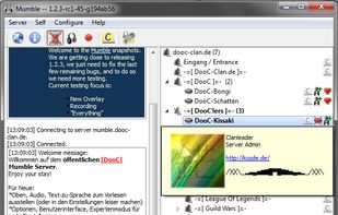 User-Comment and Avatar – Comments can be set for users and channels