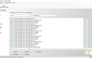 4dots Empty Folder Cleaner screenshot 1
