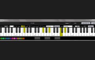 VirtualKeyboard (VST/AU plugin, Standalone) screenshot 1