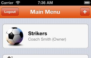 TeamSnap screenshot 1