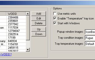 Options. Includes how to get the Yahoo WOEID