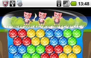 Aim and shoot bubble screenshot 2