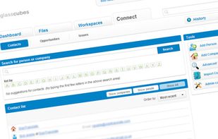 Glasscubes Simple Contact Manager