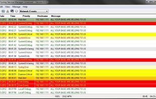 Kiwi Syslog Server screenshot 1