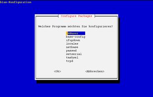 configure-debian screenshot 1