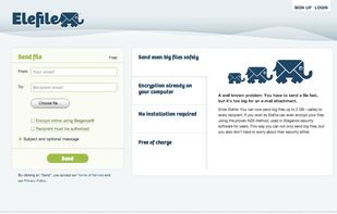 Elefile screenshot 1