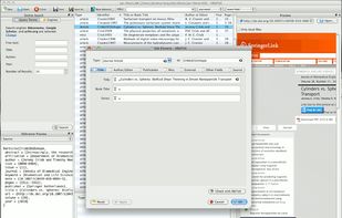 KBibTeX screenshot 1