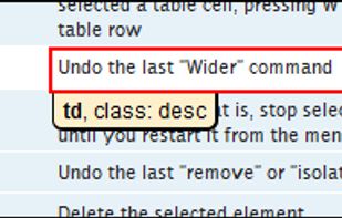 Aardvark (Bookmarklet) screenshot 1