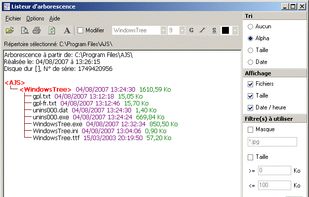WindowsTree screenshot 1