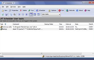 JIT Scheduler screenshot 1