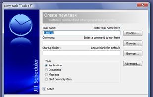 JIT Scheduler screenshot 1