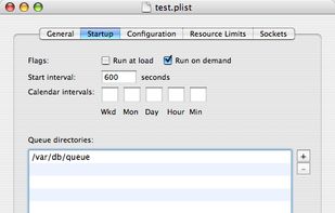 Launchd Editor screenshot 1
