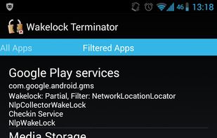 Wakelock Terminator screenshot 1