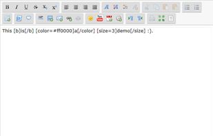 SCEditor screenshot 1