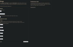 Search settings retrieved from main instance.