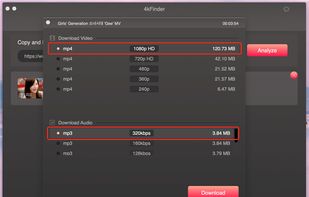 4kFinder Video Downloader screenshot 3