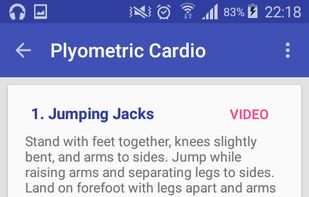 5 minute workout screenshot 2