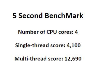 5 Second Benchmark screenshot 1