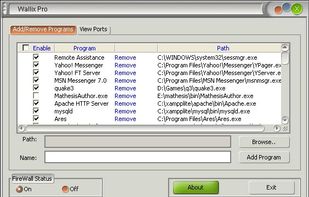 Wallix Pro Firewall screenshot 1