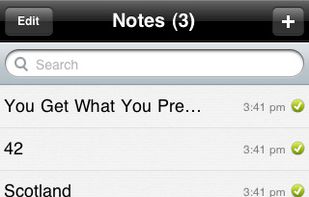 Notesy screenshot 1