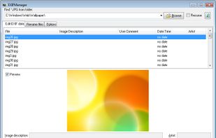 EXIFManager screenshot 1
