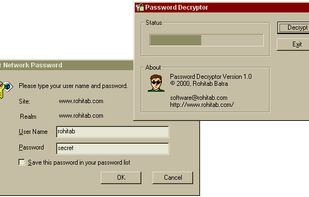 Password Decrypter screenshot 1