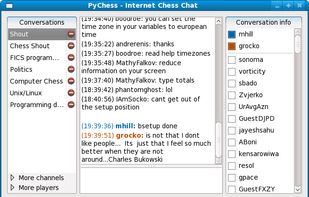 PyChess screenshot 1