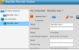 Banckle Remote Access - Intutive User Interface