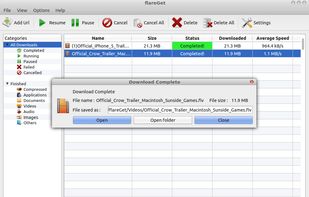 flareGet screenshot 1