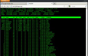 FireSSH screenshot 1
