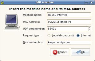 gWakeOnLan screenshot 3