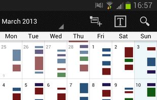 Business Calendar screenshot 1