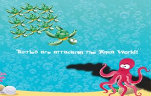 Turtle Invaders screenshot 1