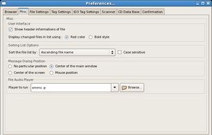 EasyTAG screenshot 3