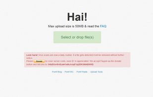 Pomf.se screenshot 1