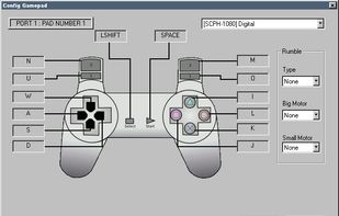 Config Gamepad