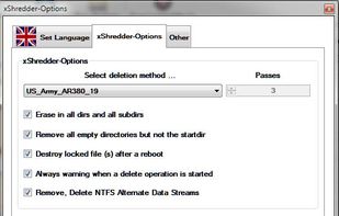 xShredder screenshot 3