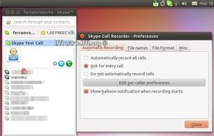 Skype Call Recorder screenshot 1