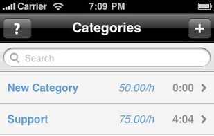 TimeLog screenshot 3