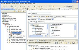 SOAtest screenshot 1