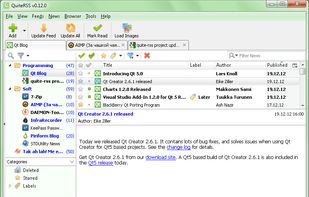 QuiteRSS screenshot 1
