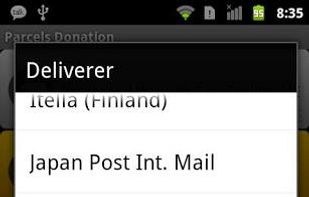 Parcels for Android screenshot 3