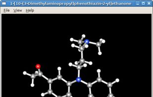 Gnome Chemistry Utils screenshot 1