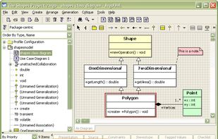 UML IDE Screenshot