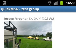 QuickMSG screenshot 1