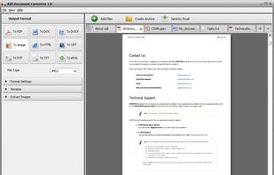AVS Document Converter screenshot 1